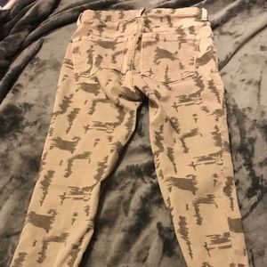 Free People Long and Lean High-Rise Jeans